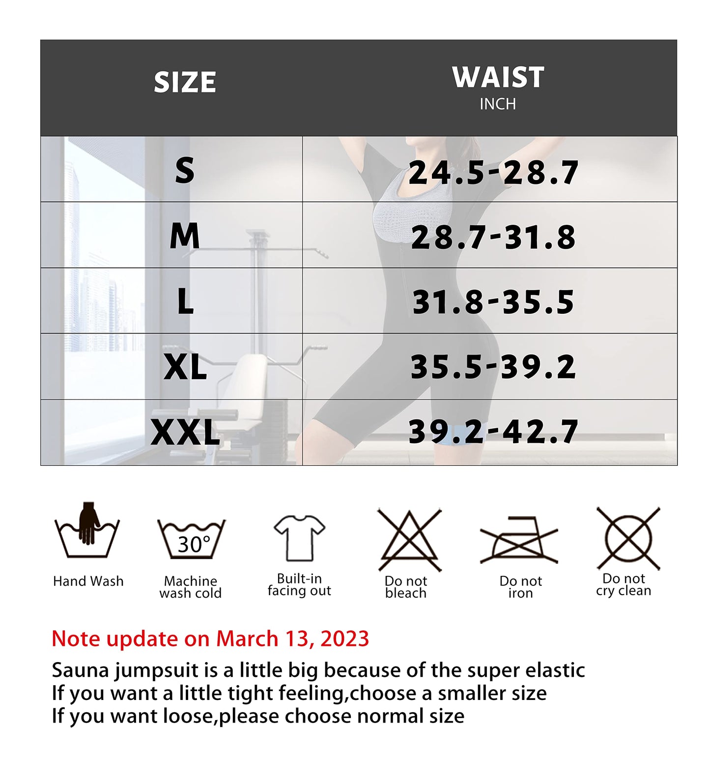 QZSH Women Sauna Suit Sweat Shirt Slimming Vest Hot Top Jumpsuit Shapewear,Armpit and Crotch Mesh(BH7008-01-XL)