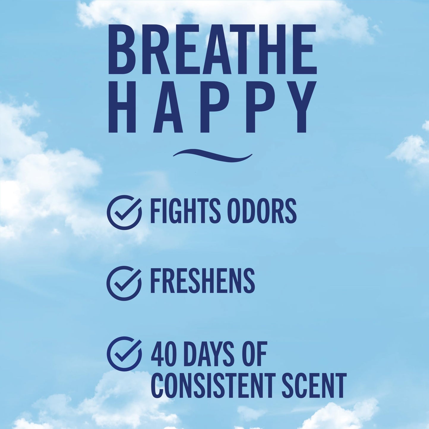 Febreze Car Air Freshener Vent Clip Old Spice Scent, .07 oz. Car Vent Clip, Pack of 4