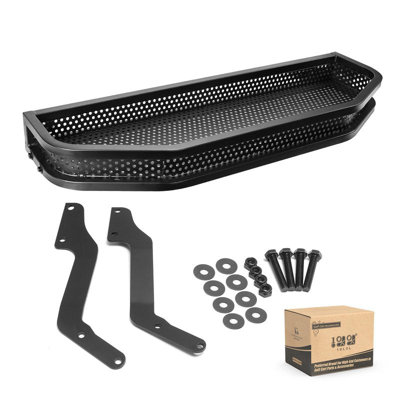 10L0L Golf Cart Front Cargo Basket for Yamaha G29/Drive Ydre Serials Clay Outer Utility with Mounting Brakets for Gas & Electric Golf Carts, Heavy-Duty Steel Storage Rack (Ydre(G29/Drive))