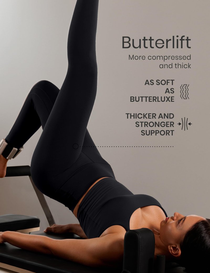 CRZ YOGA Butterlift Capris Workout Leggings 21" - High Waisted Pilates Gym Athletic Womens Crop Yoga Pants Black Large