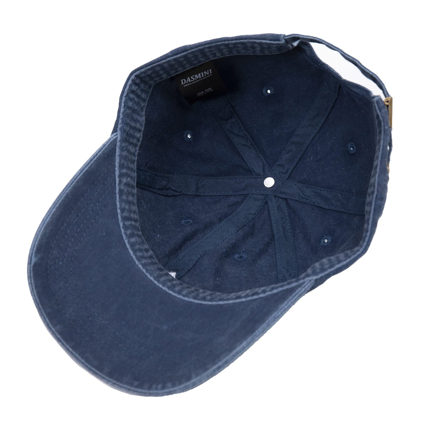 DASMINI Dad Hats for Men Womens Baseball Caps Mountain Hat Adjustable Unstructured Vintage Outdoor Cap(Navy Blue)