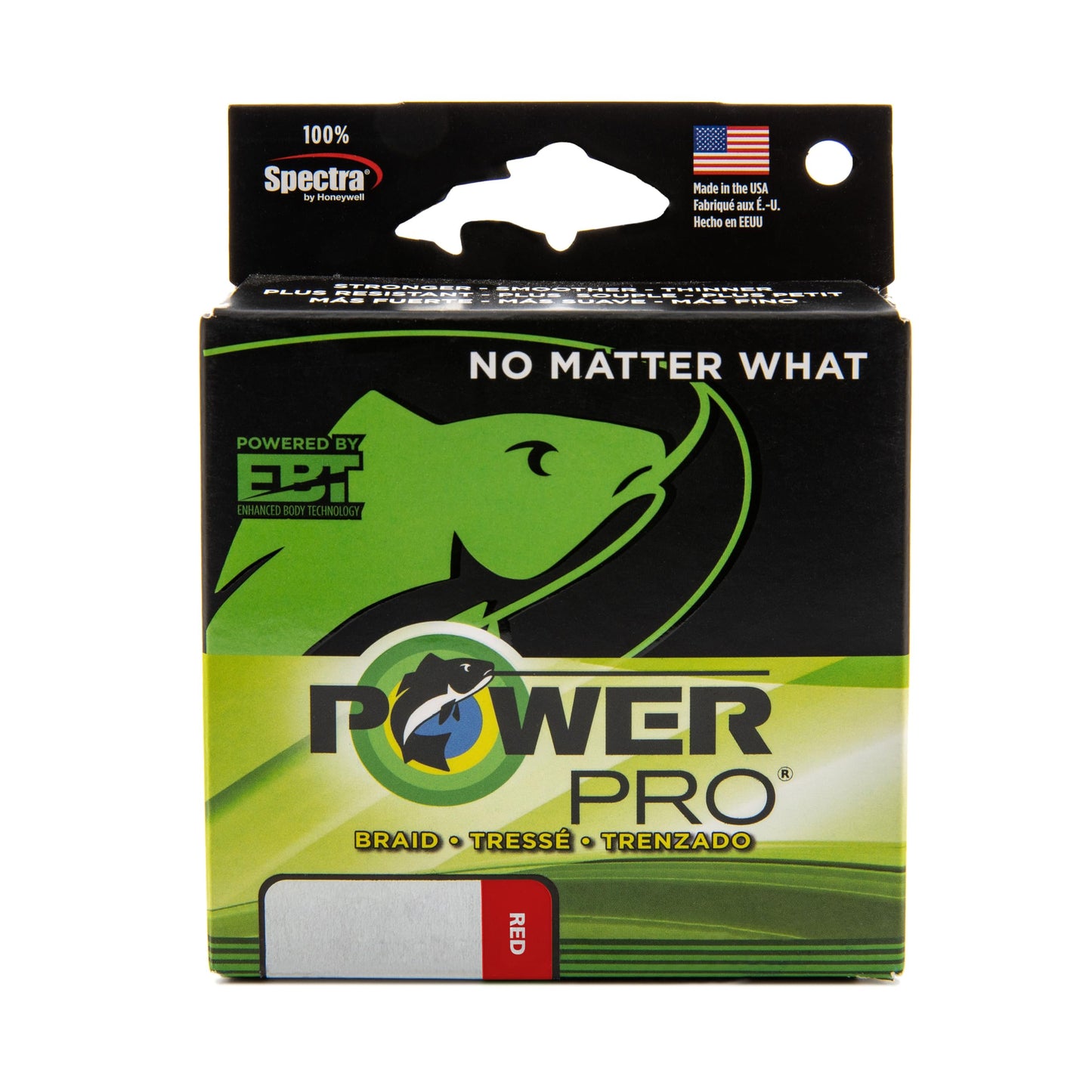 POWER PRO Spectra Fiber Braided Fishing Line, Hi-Vis Yellow, 150YD/65LB