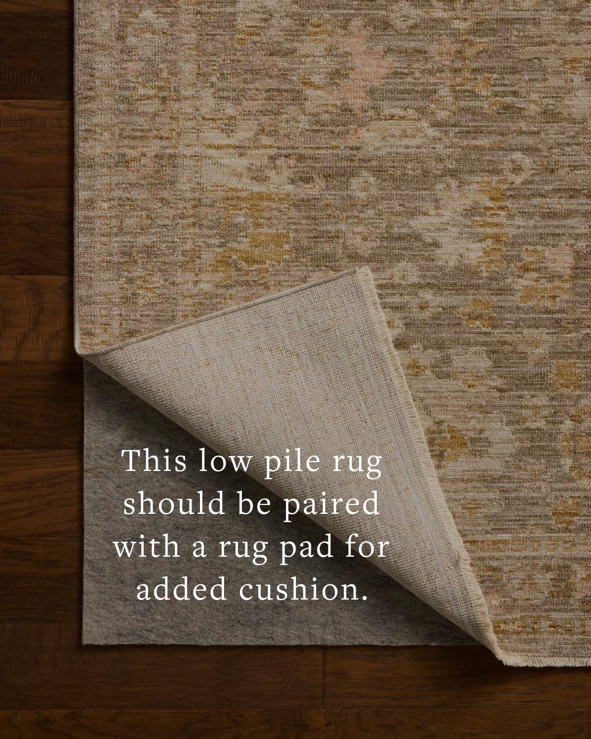 Loloi Elora Collection ELR-04 Bark/Spice 5'-0" x 7'-6" Area Rug