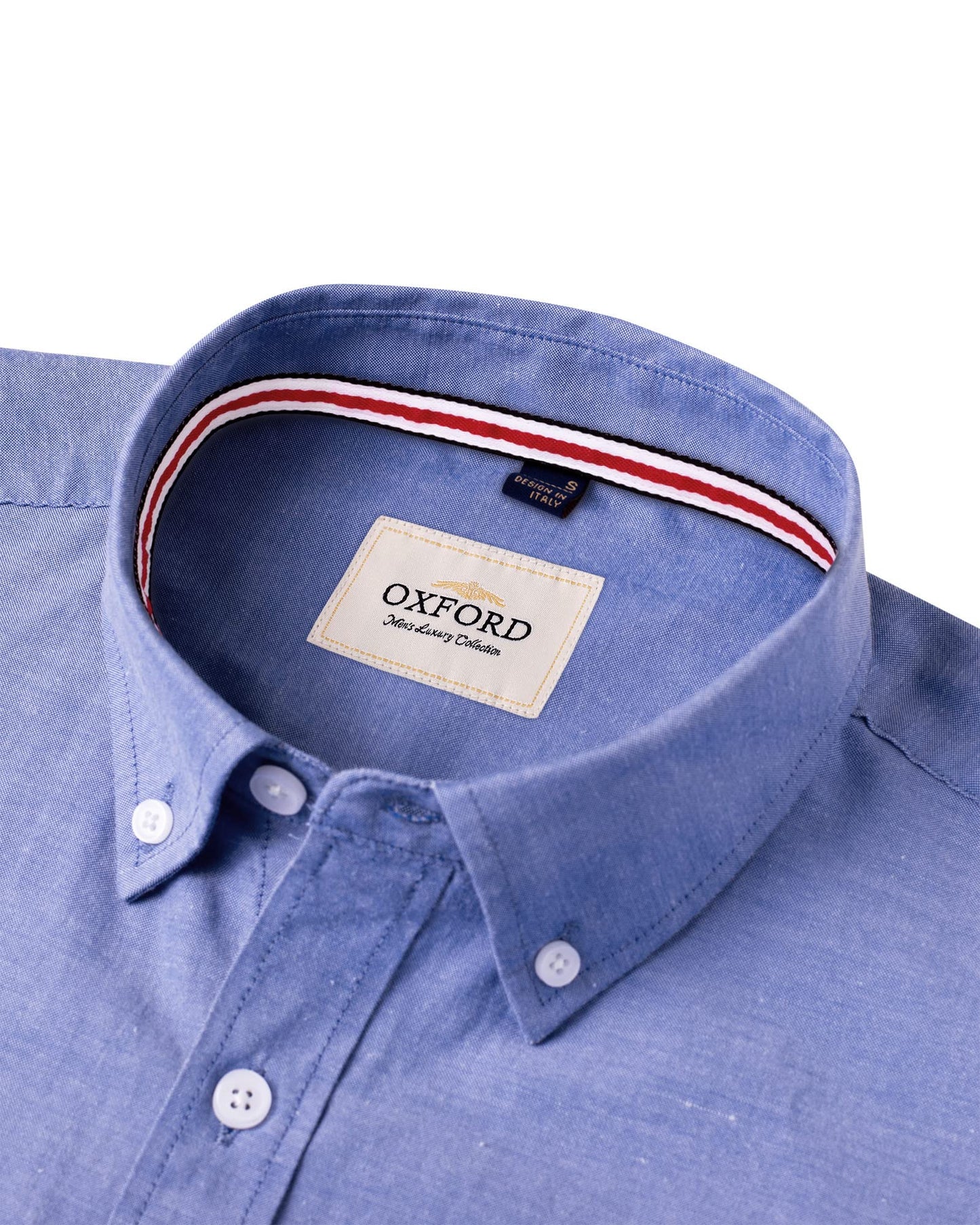 Alimens & Gentle Mens Solid Oxford Shirt Long Sleeve Dress Shirt Work Casual Button Down Shirts with Pocket Aroyal Blue