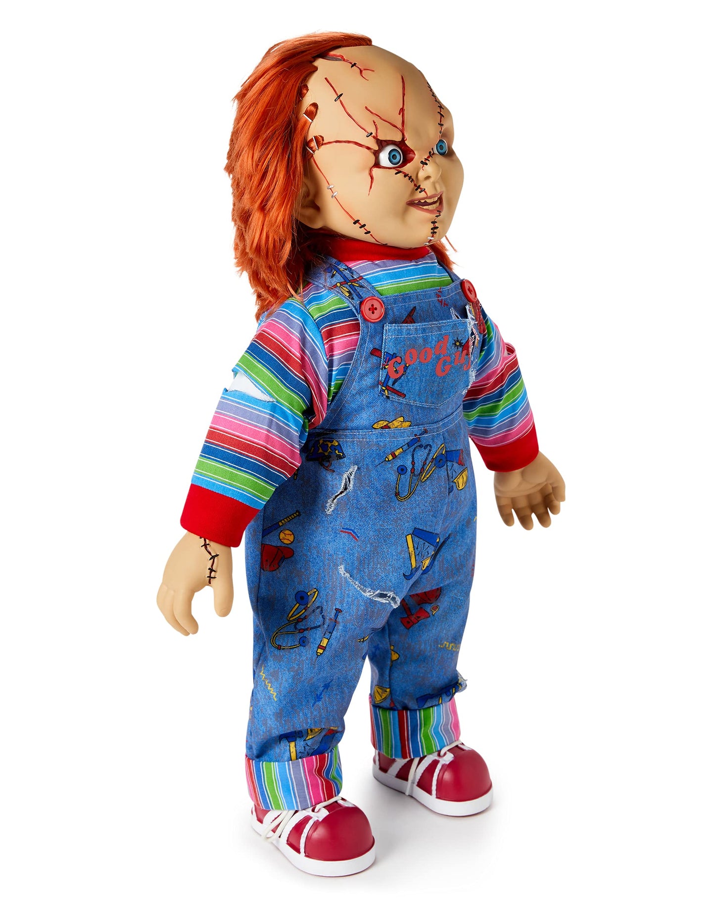 Spirit Halloween Chucky Doll | Officially Licensed | Horror Decor | Indoor Decor | Classic Halloween | 24 Inches Tall