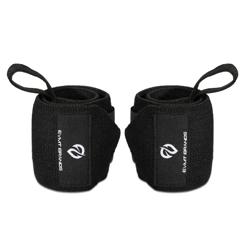 EVMT Premium Wrist Wraps for Weightlifting | Durable Lifting Straps for Enhanced Wrist Support | Perfect for Strength Training, Gym Workouts & General Athletics