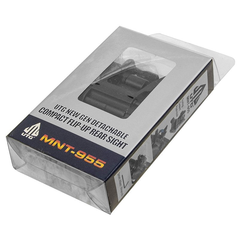 UTG Super Slim Flip-up Rear Sight