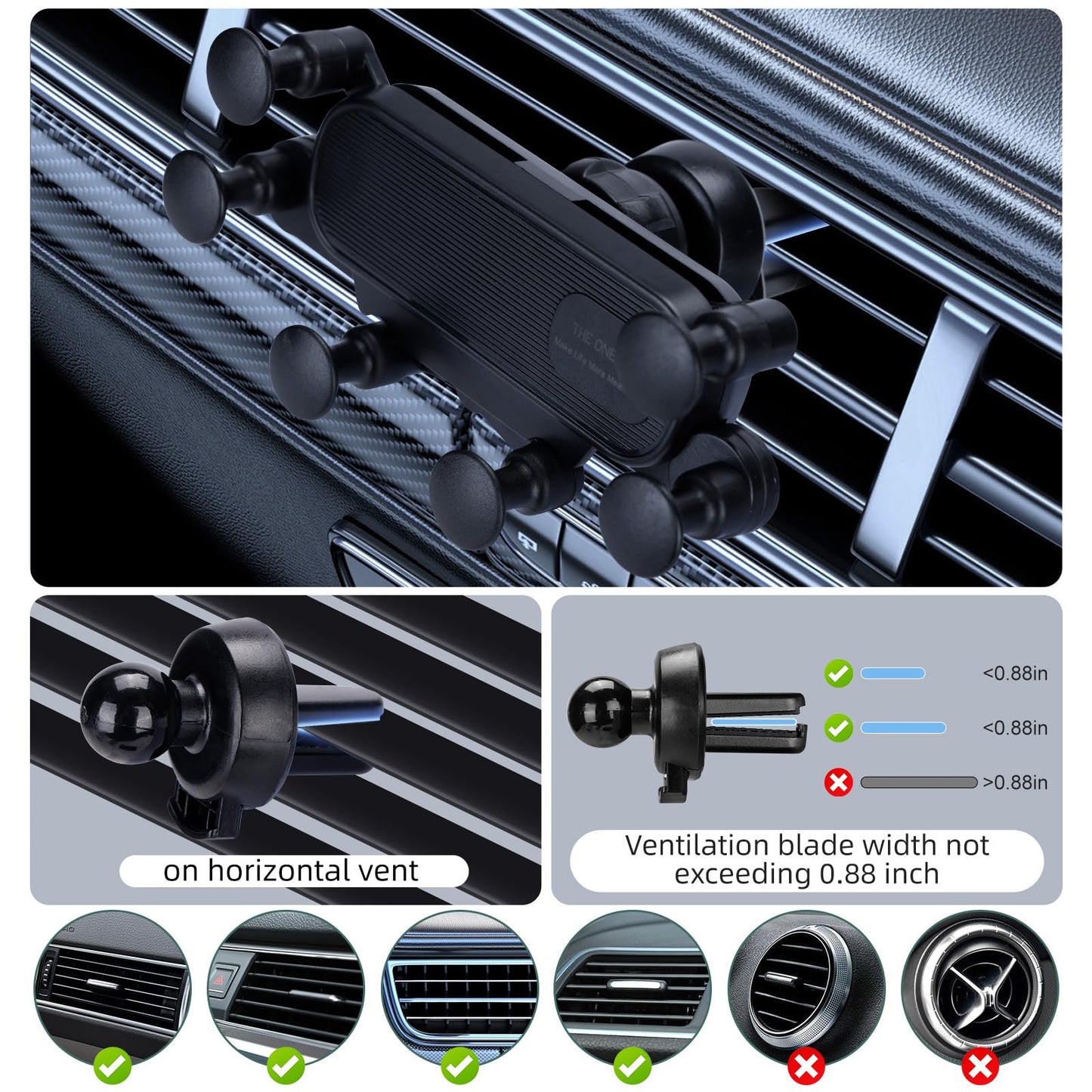 Car Phone Holder Mount Phone Mount for Car Phone Car Holder