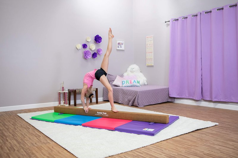 Tumbl Trak Addie Beam 8FT Suede Training Floor Balance Beam