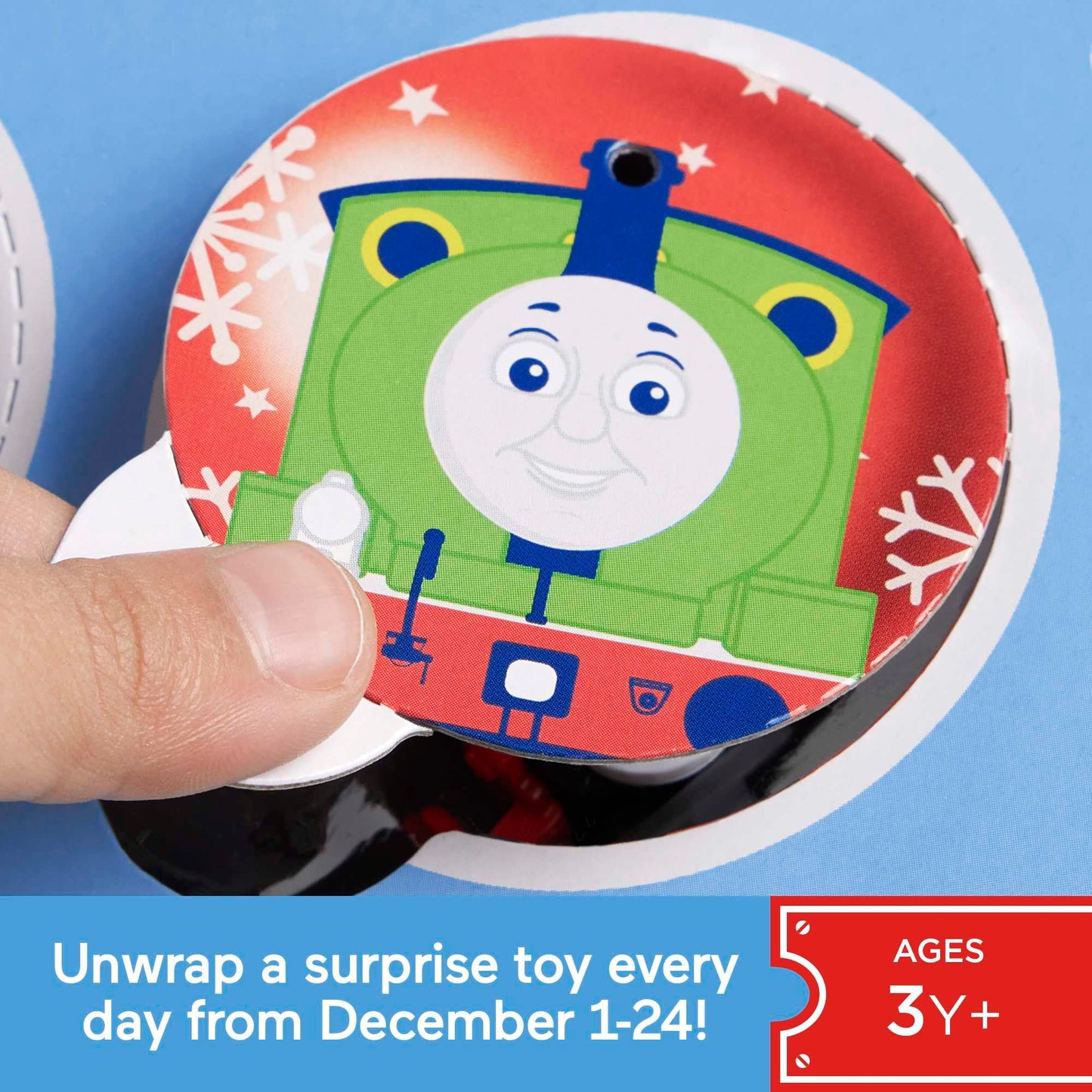 Thomas & Friends MINIS Advent Calendar, 24 Miniature Toy Trains and Vehicles for Preschool Kids, HRF89