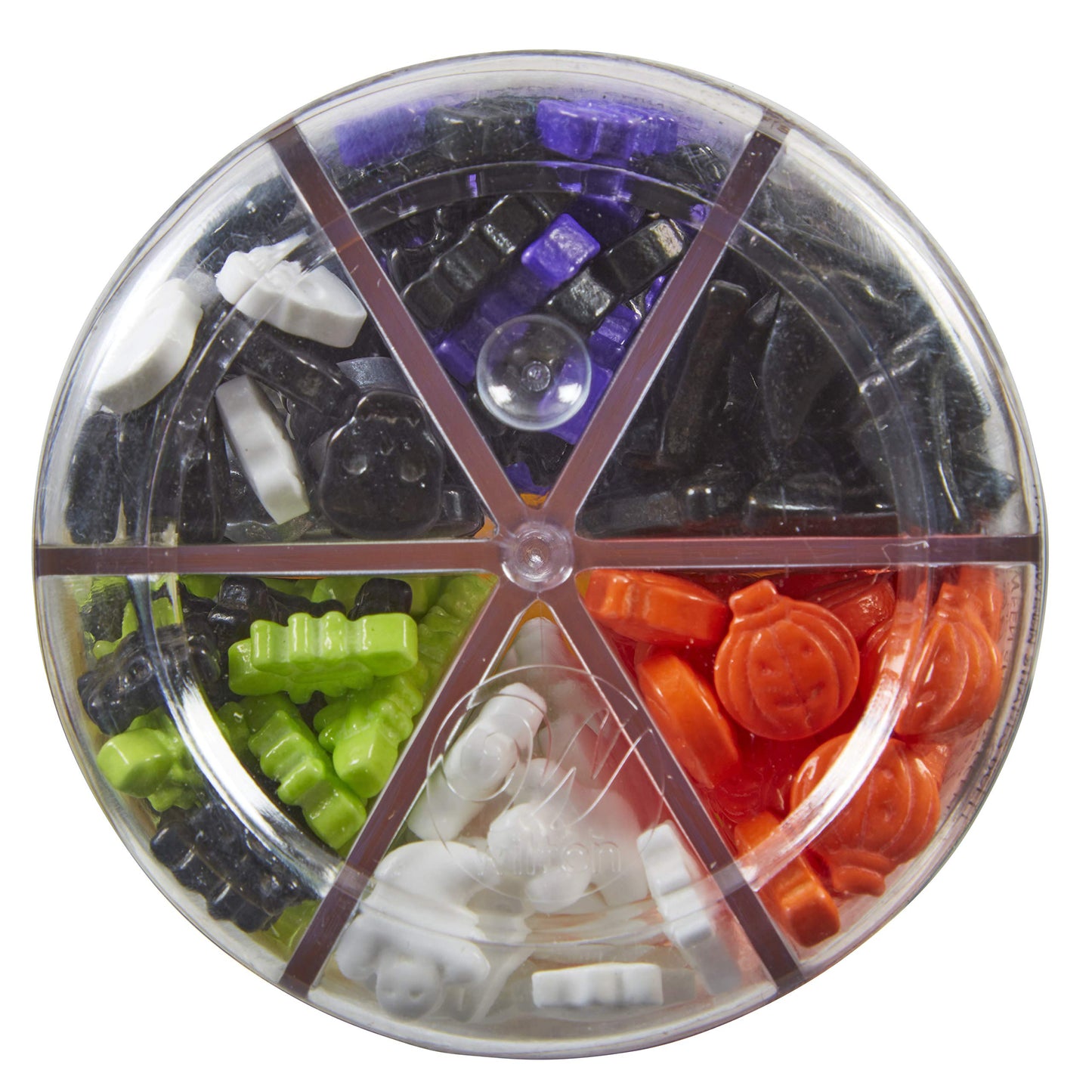 Food Items Sprinkle Mix, Halloween Shapes, 6 Cell