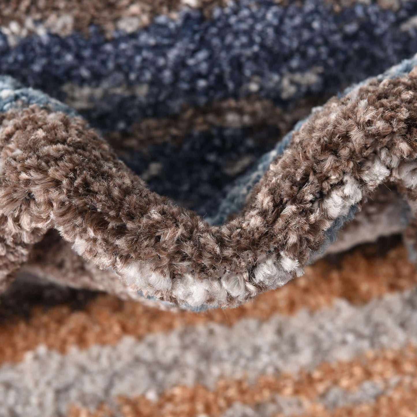Unique Loom Aramis Collection Area Rug - Zoe (Rectangular 5' 3" x 8' 0", Multi/Blue)