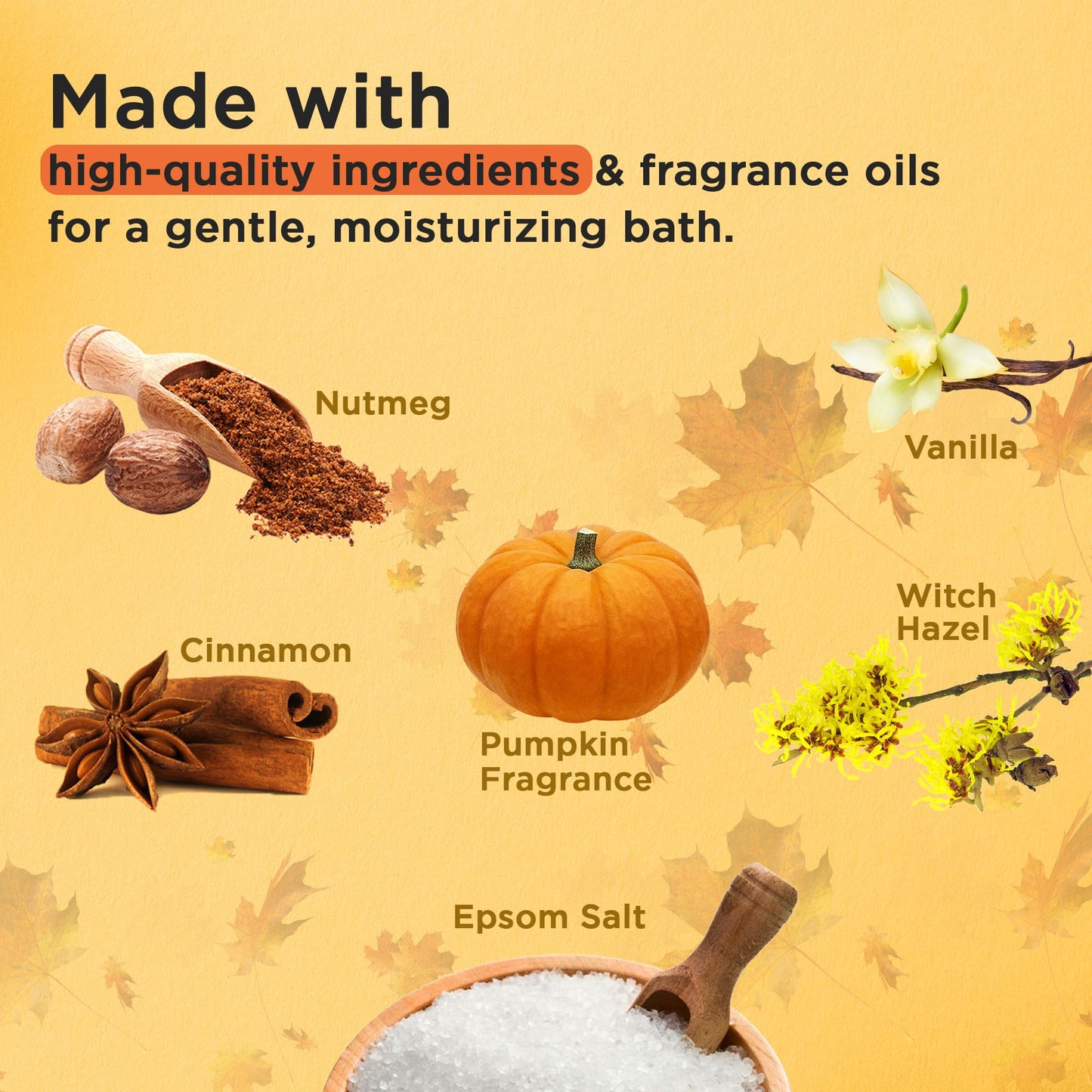 Pumpkin Spice Latte Bath Bomb for Women & Girls – Luxury Fall Bath Bombs (Giftable Packaging) - Natural & Relaxing Fall Gift - Vanilla, Cinnamon & Pumpkin Scented - Boo Basket Stuffers for Women