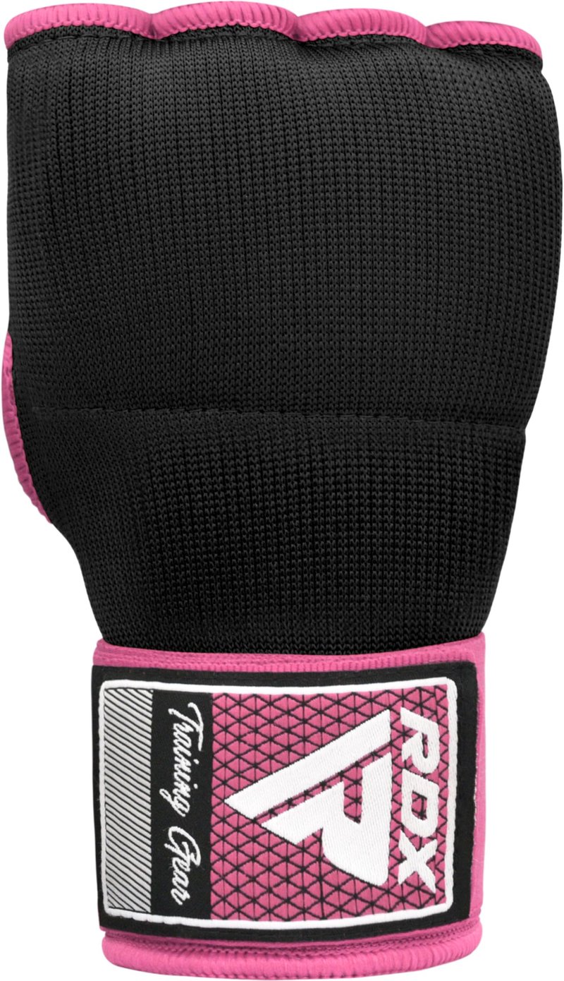 RDX Gel Boxing Hand Wraps Inner Gloves Men Women, Quick 100cm Long Wrist Straps, Elasticated Padded Fist Under Mitts Protection, Muay Thai MMA Kickboxing Martial Arts