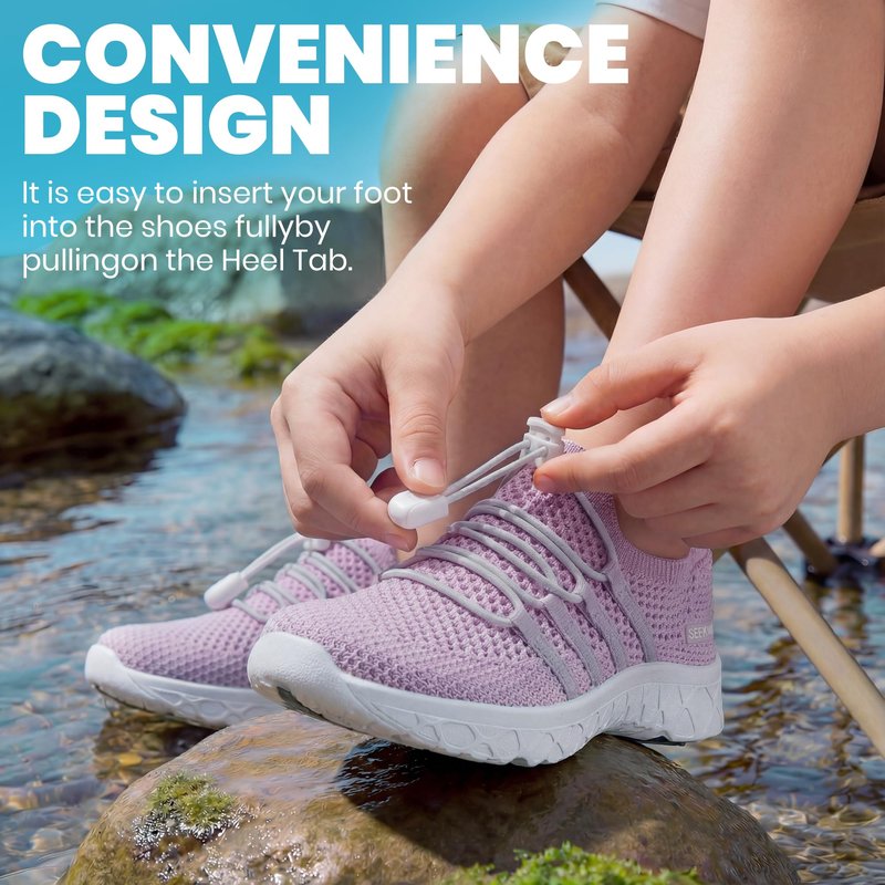 SEEKWAY Hiking Water Shoes for Kids and Toddler - Quick Dry Aqua Shoes and Barefoot for Surf Swim Beach Pool Kayak Sport Accessories, Camping Essentials Non-Slip for Boys Girls Sizes
