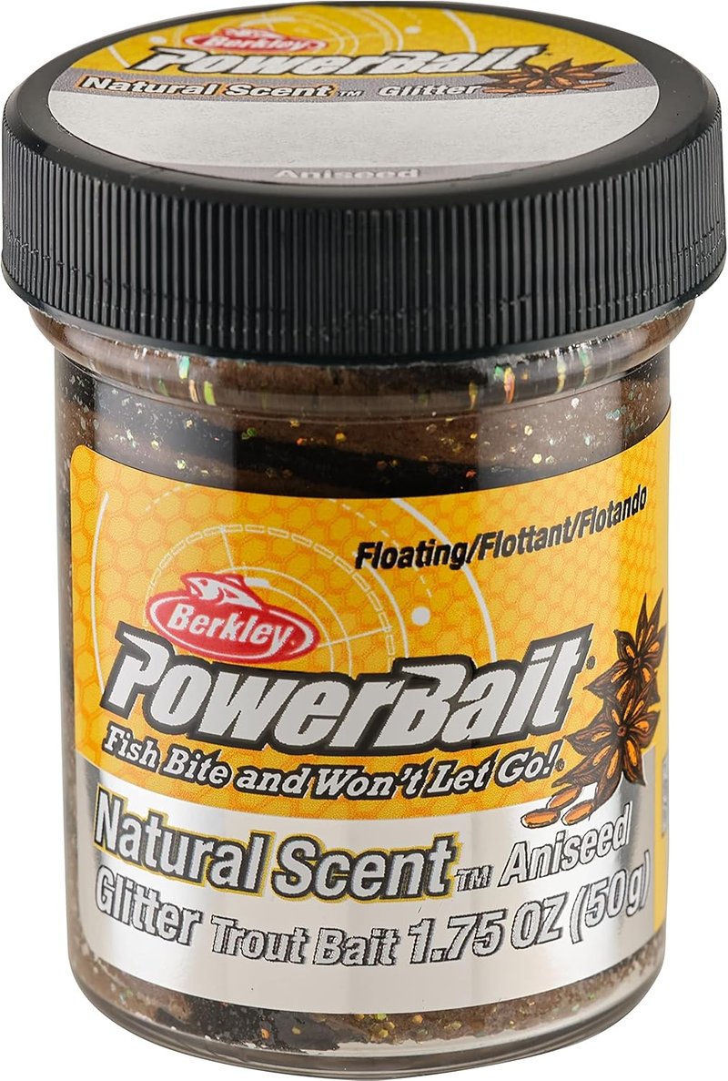 Berkley PowerBait - Natural Glitter Trout Fishing Dough Bait | 1.75 oz Pack