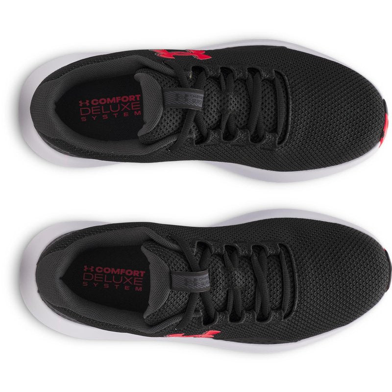 Under Armour Men's Charged Surge 4, (005) Black/Anthracite/Racer Red, 9, US
