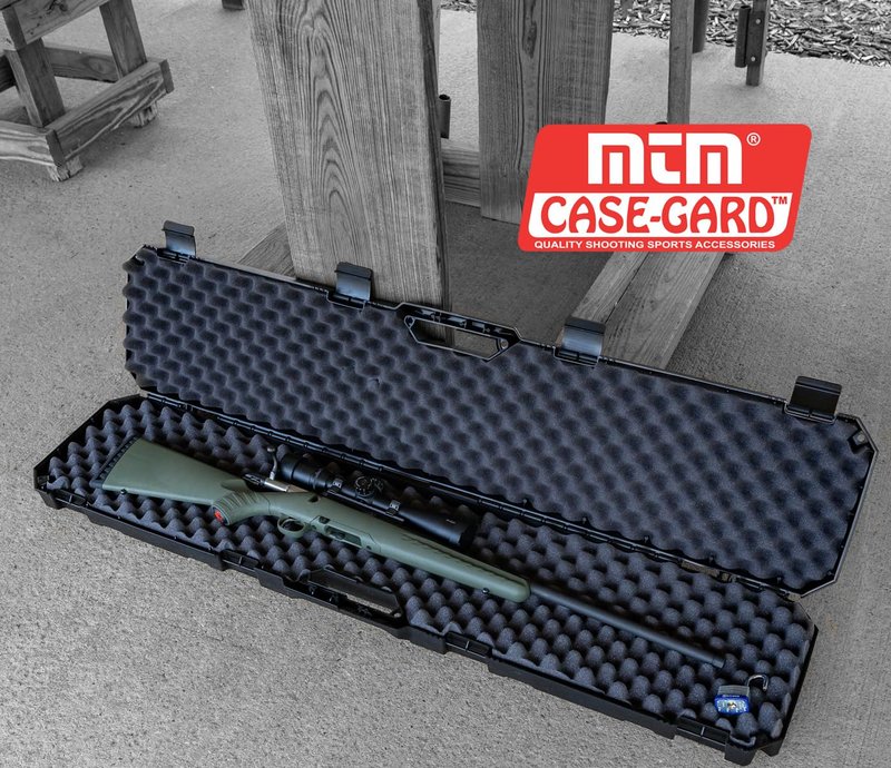 MTM RC51 Single Scoped Rifle Case 51, USA Made, Black