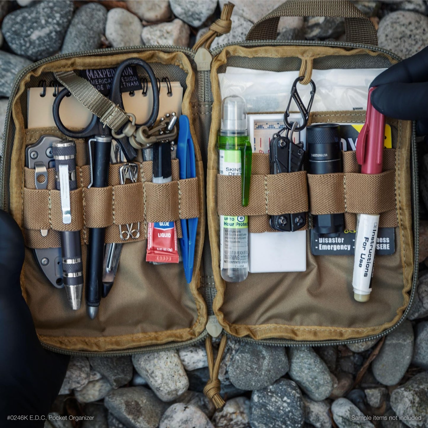 Maxpedition E.D.C. Pocket Organizer (Khaki)
