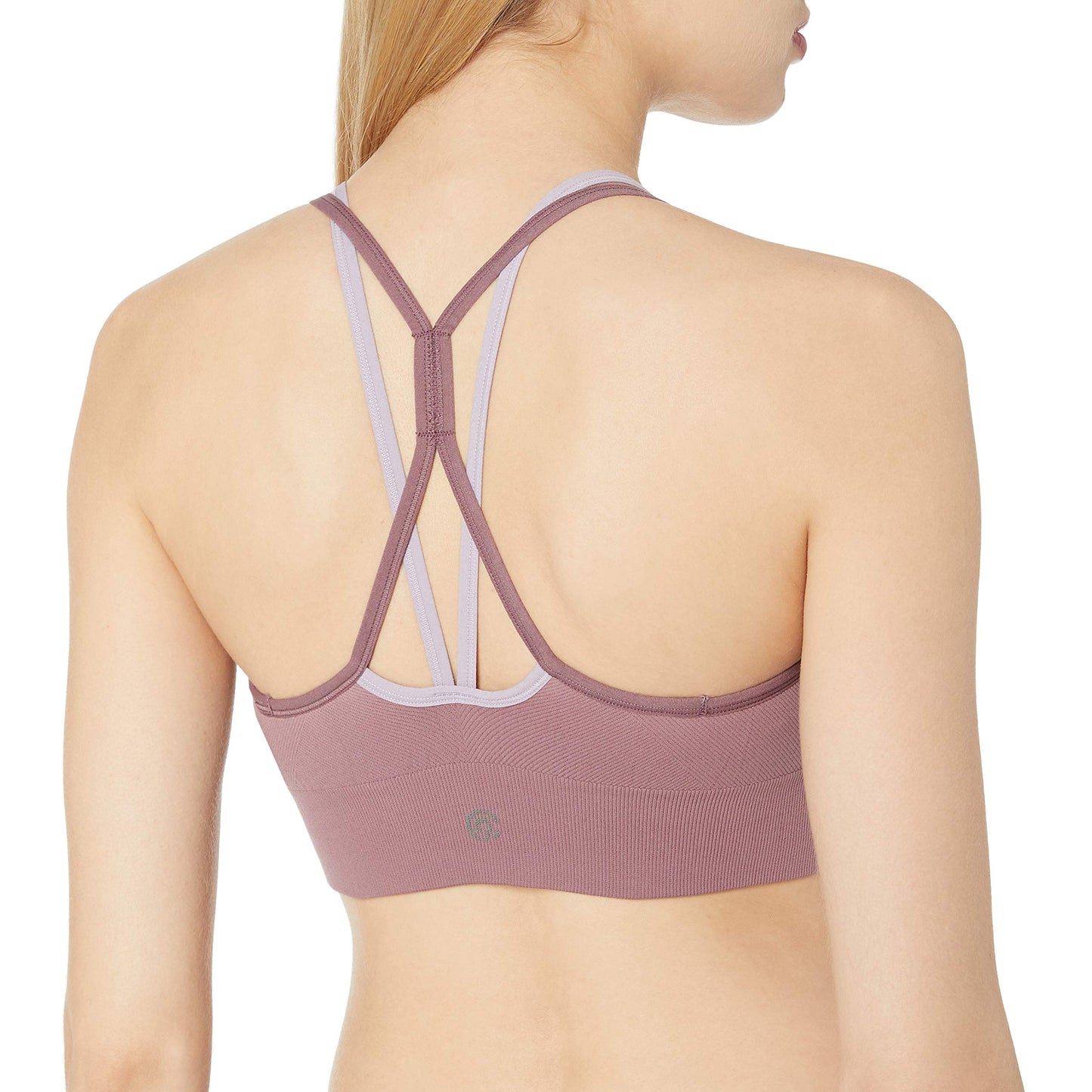 C9 Champion Women's Seamless Dip Dye Cami Bra, Smoked Lilac/Purple Thistle, XL