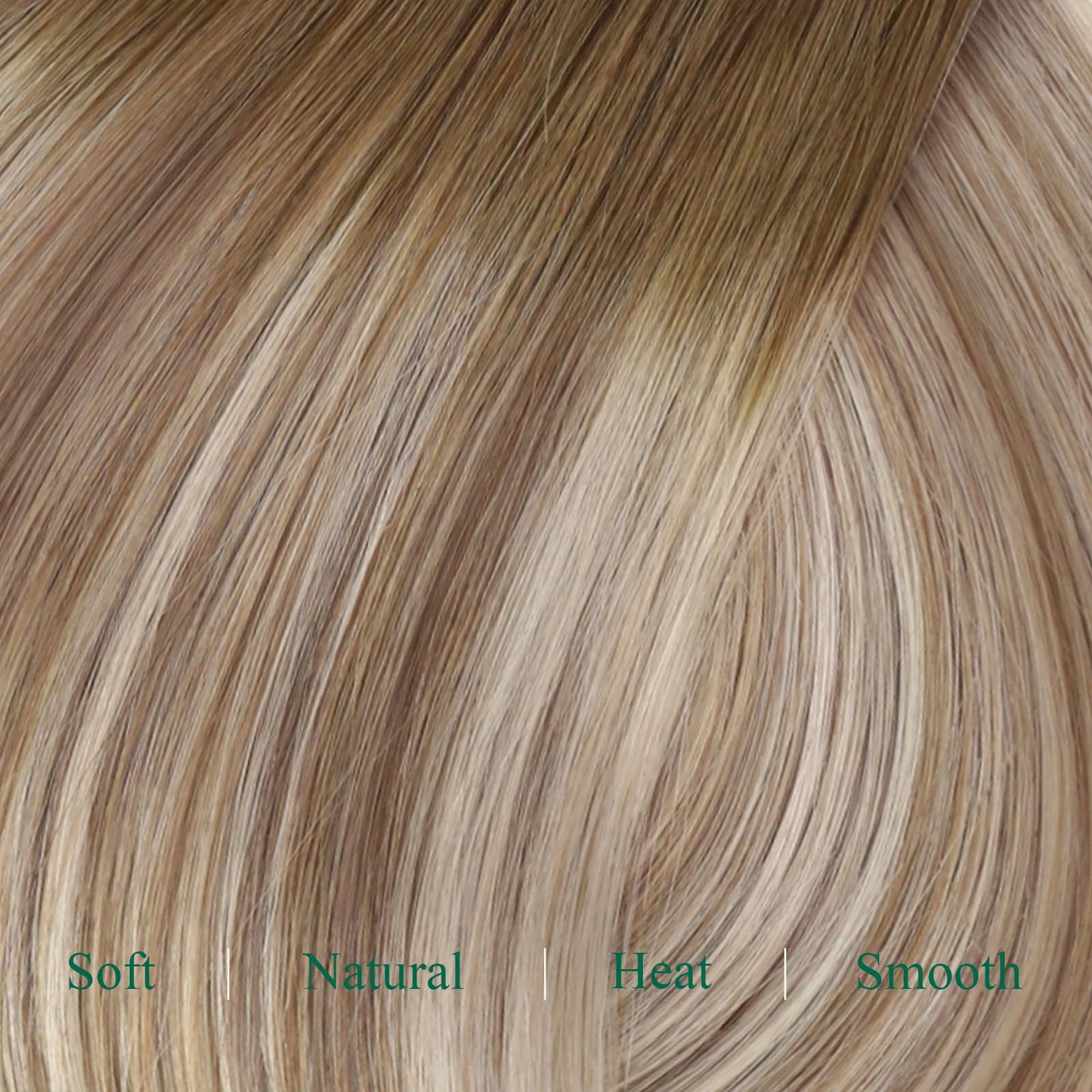 Easyouth Clip in Hair Extensions Human Hair Balayage Remy Hair Extensions Clip in Human Hair Ombre Clip in Human Hair Extensions Dark Brown to Light Brown and Medium Blonde 120g 7Pcs 18 Inch
