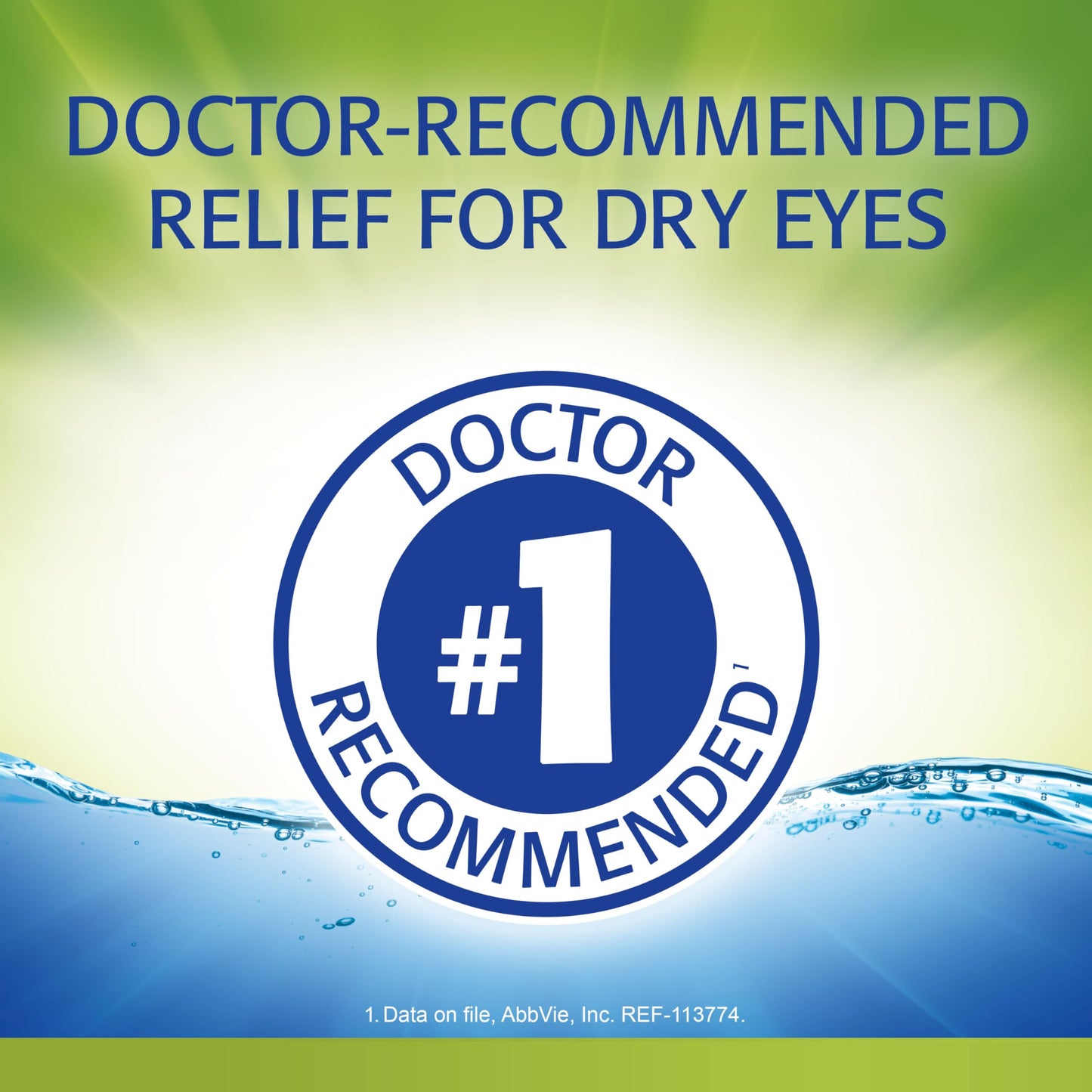 Refresh Relieva for Contacts Lubricant Eye Drops For Dry Eyes, 0.27 Fl Oz Sterile