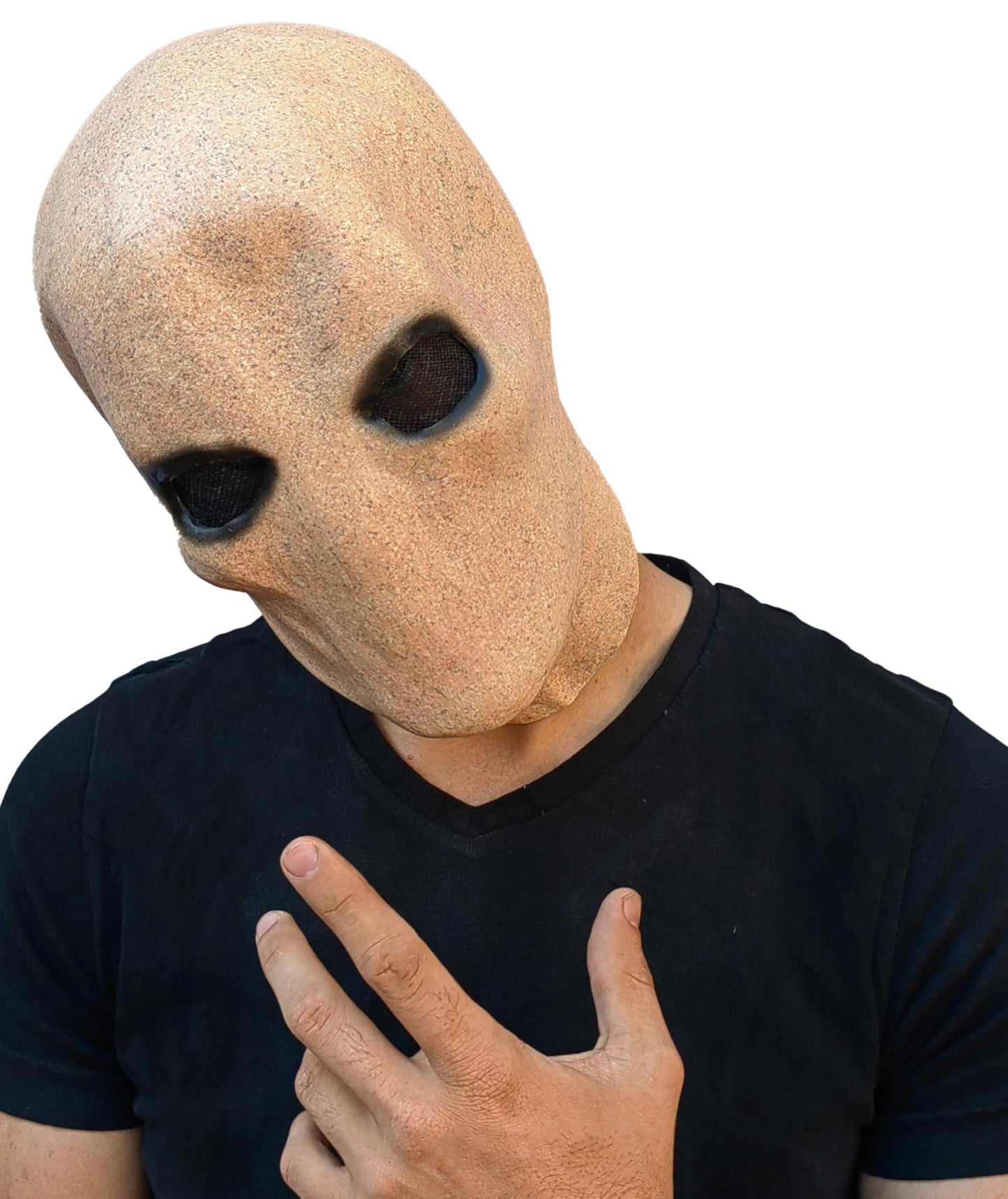 Ghoulish Productions - Mask Silent Stalker Creepy Pasta Collection Durable Latex Costume Hand Painted Horror Halloween Carnival Parade Costume Party Cosplay