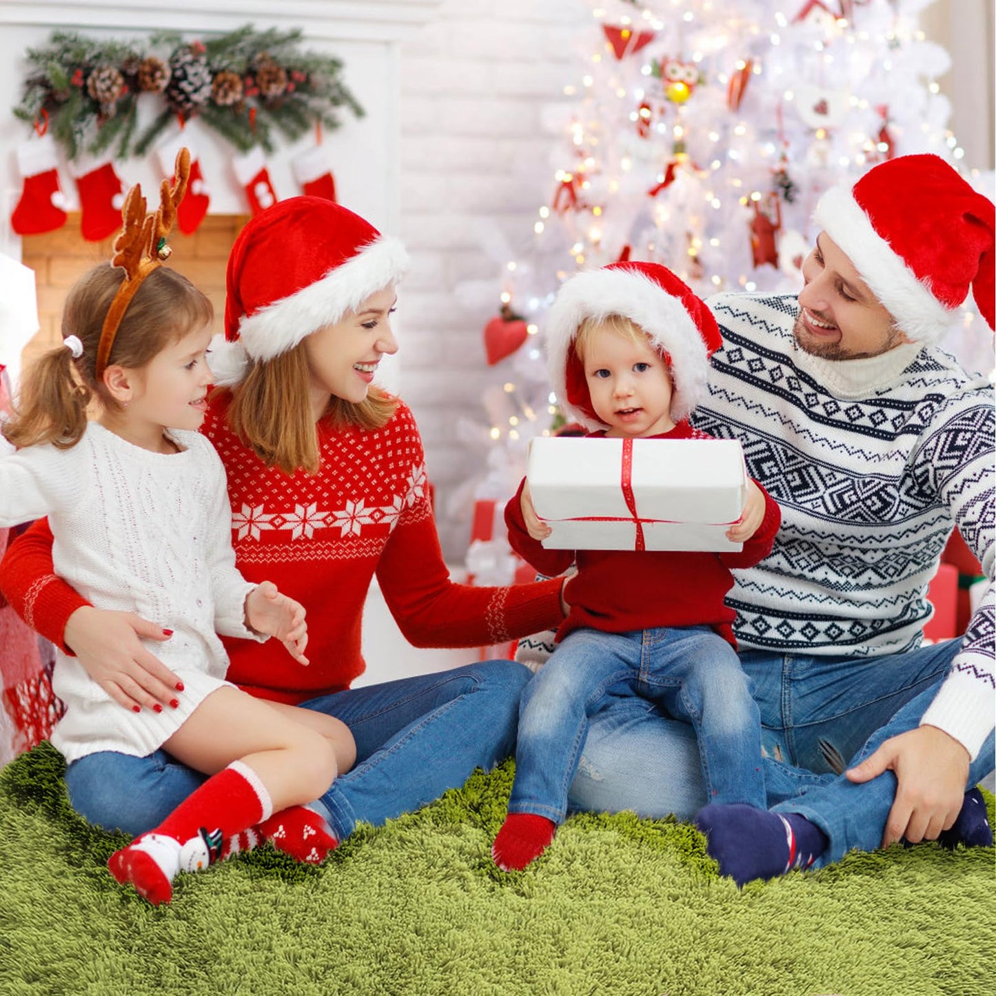 yulidayang Fluffy Round Area Rugs for Bedroom,3'X3'Shag Circle Area Rugs for Living Room,Non Slip Fuzzy Plush Rug for Kids Room Boys Girls Room and Dorm Home Classroom Rug
