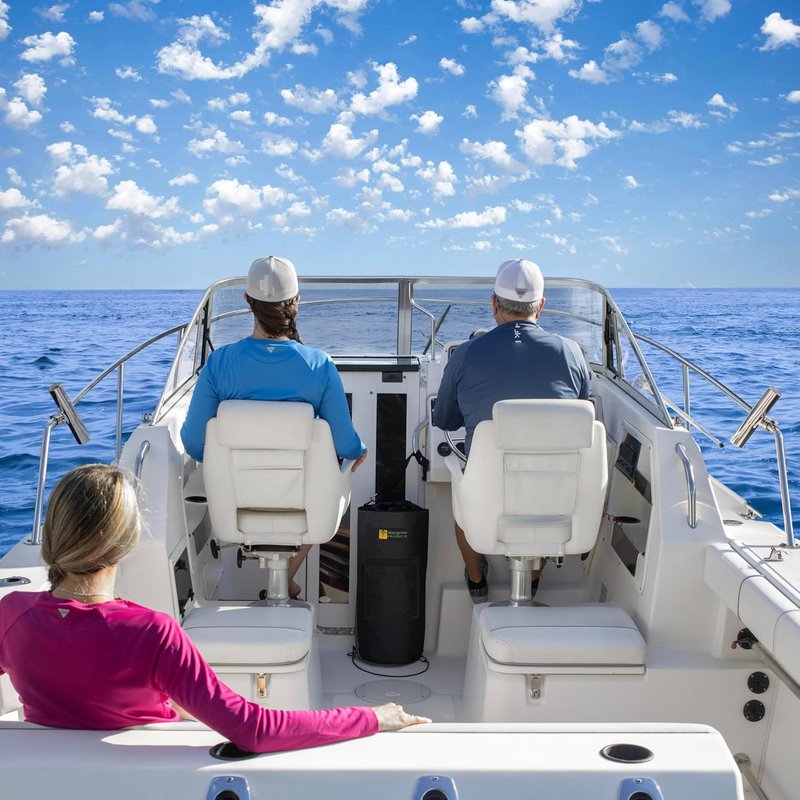 Portable Boat Trash Can - Reusable Marine Trash Bag for Boating | Fishing, RV, Camping Accessories