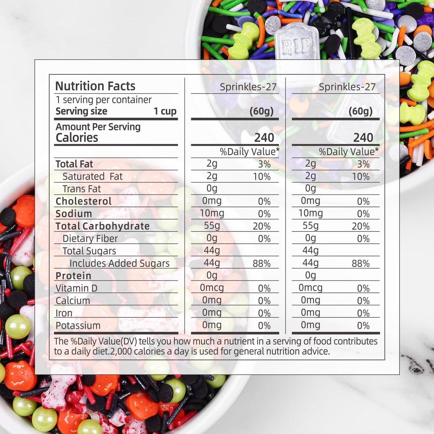 Edible Halloween Sprinkles, Tombstone Cupcake Toppers, Halloween Cake Decorations, Bloody Candy Bones, Pumpkin Cupcake Toppers, Ice Cream, Cookies, Macaron, Chocolate, Cakecicles(120g/4.2oz)