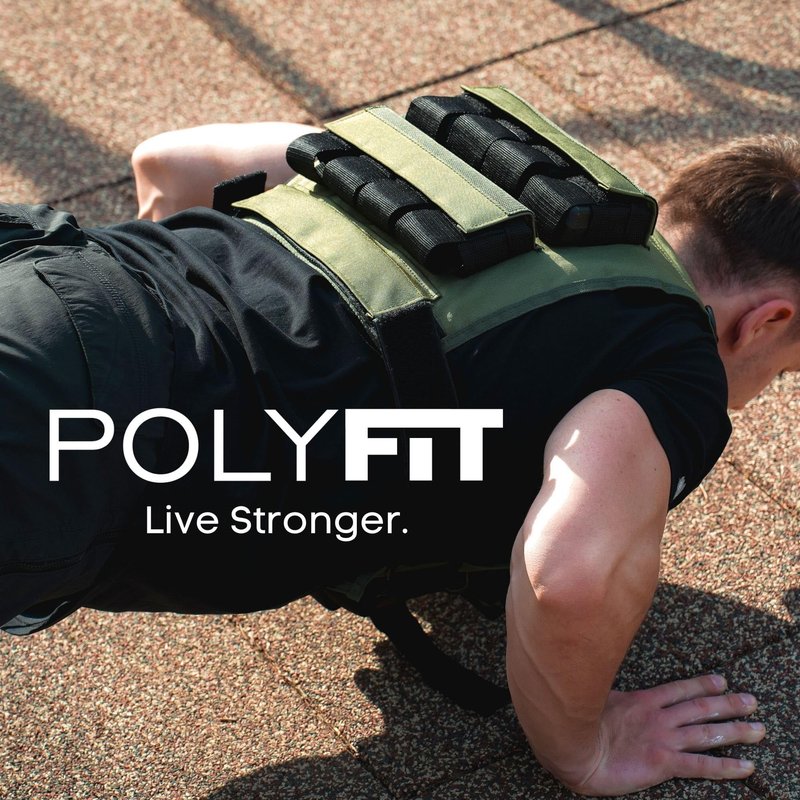 Adjustable Weighted Vest for Men and Women - Weight Vest with Iron Weights - GREEN - 12KG