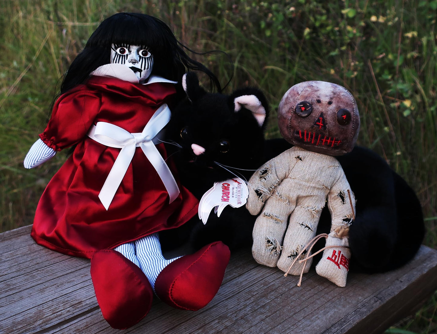 Lily: Host a Ghost – 13" Creepy Haunted Doll for Protection from Ghosts. Lizzie Borden House Scary Doll for Halloween and True Crime Collectors