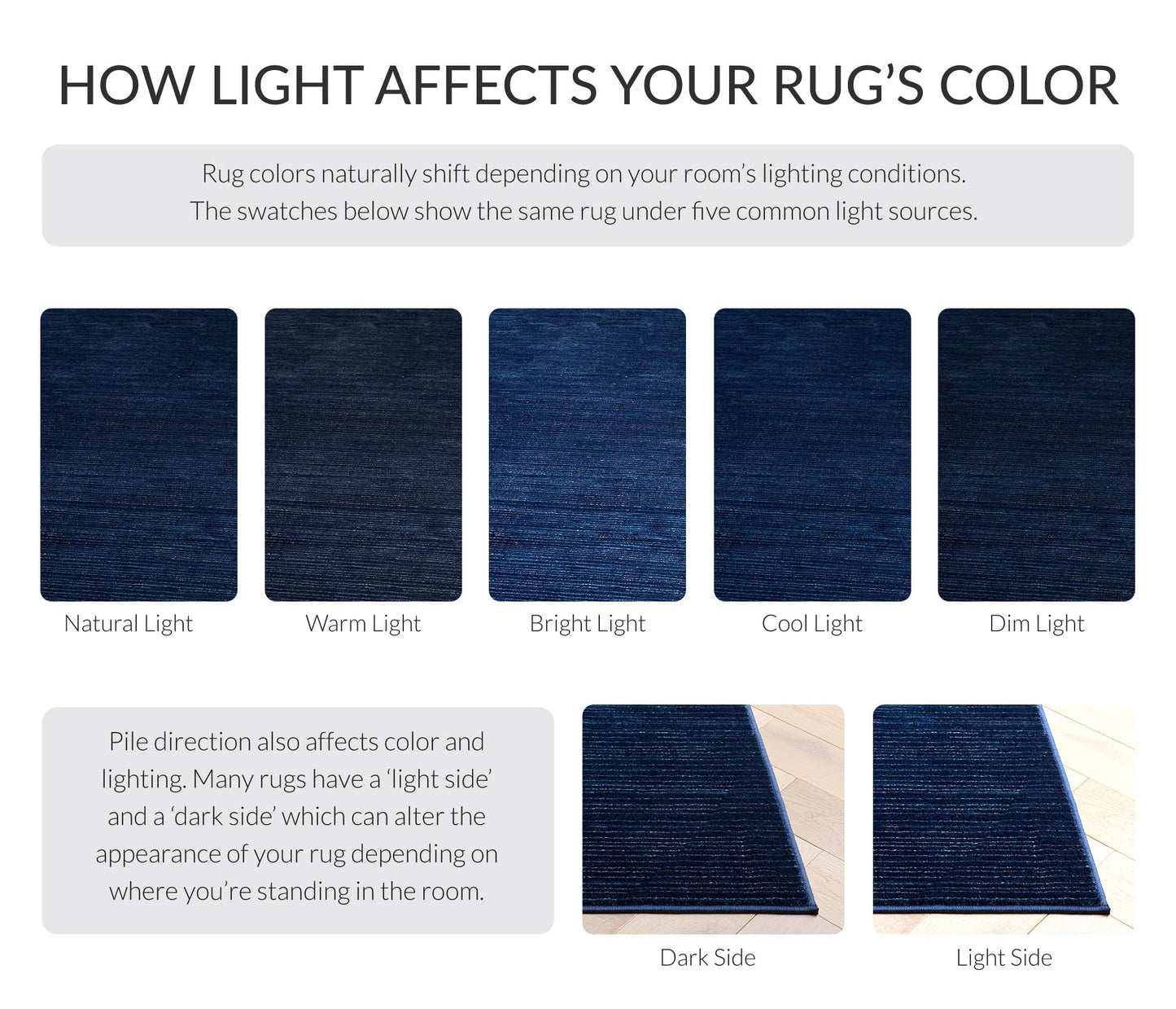 SAFAVIEH Vision Collection Area Rug - 9' Square, Navy, Modern Ombre Design, Non-Shedding & Easy to Clean, Ideal for Living Room, Bedroom, Dining Space (VSN606N)