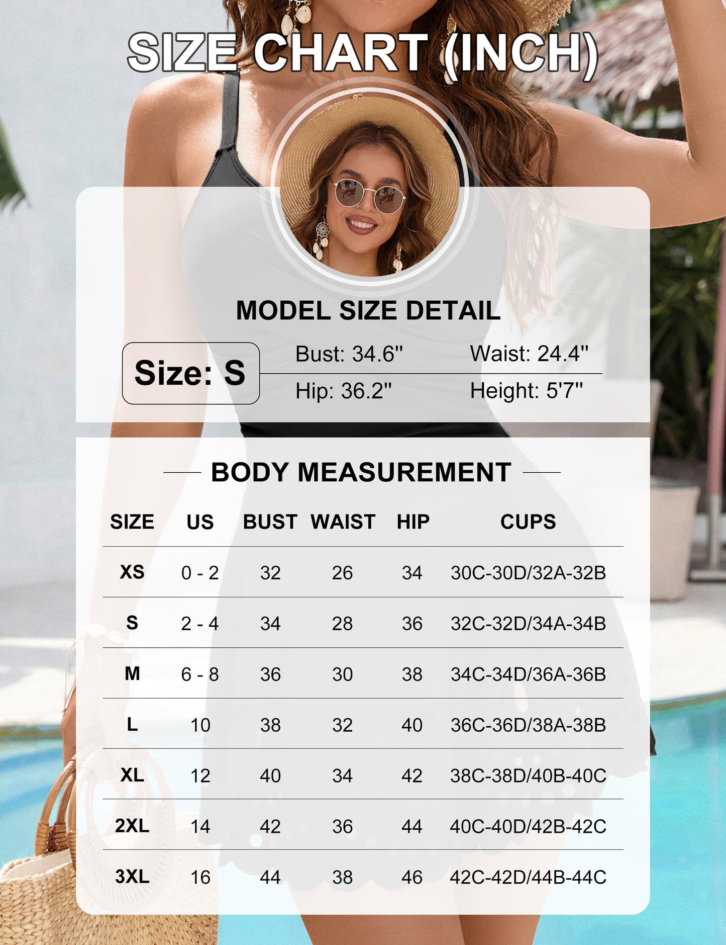 Blooming Jelly Womens Tummy Control Swimsuits Cute One Piece Bathing Suit Twist Front Swimming Suits (L, Striped Black)