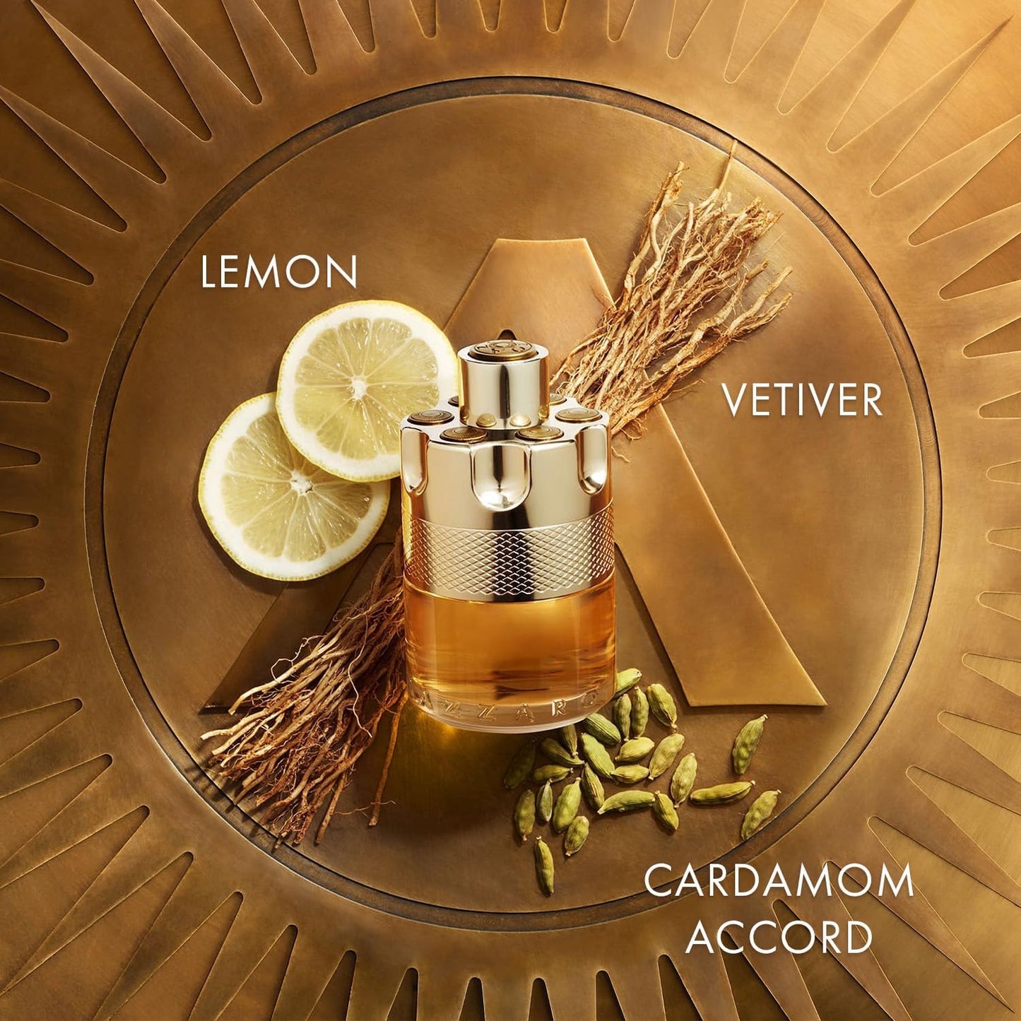 Azzaro Wanted Eau de Toilette - Vibrant & Irresistible Mens Cologne - Woody, Citrus & Spicy Fragrance - Cardamom, Lemon, Vetiver - Everyday Wear - Luxury Perfumes for Men - Full Size, 3.3 Fl. Oz