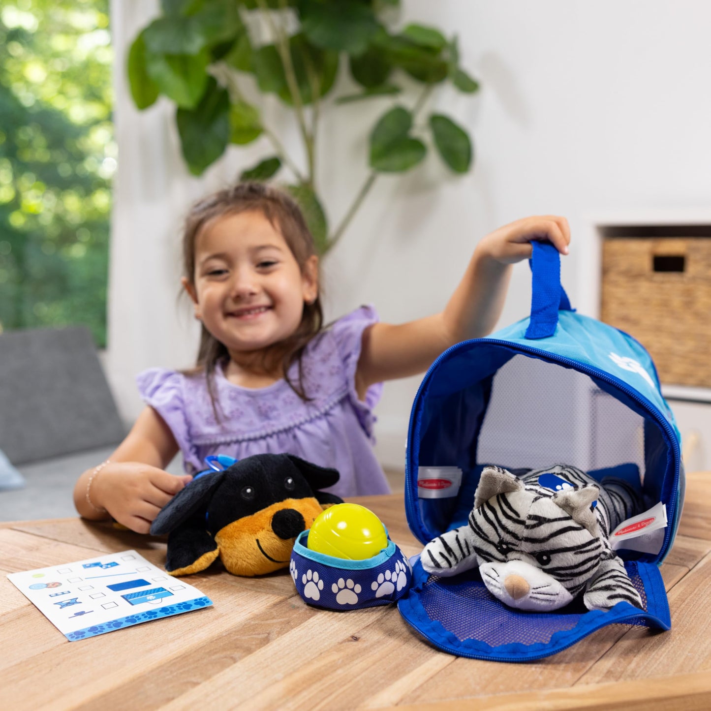 Melissa & Doug Tote & Tour Pet Travel Play Set | Pretend Play | Play Set | 3+ | Gift Boy Or Girl
