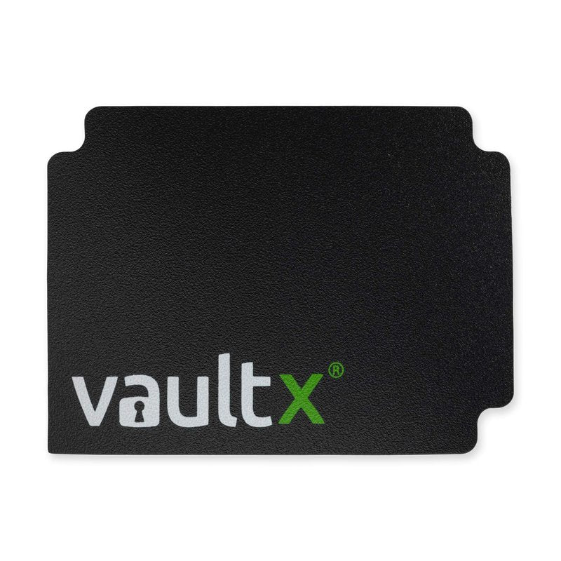 Vault X Large Standard Deck Box with 150 Black Sleeves, fits 100+ Sleeved Trading Cards (Black)
