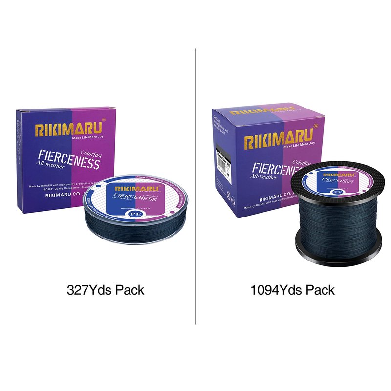 Braided Fishing Line Abrasion Resistant Superline Zero Stretch&Low Memory Extra Thin Diameter Dark Gray 1094Yds,15LB