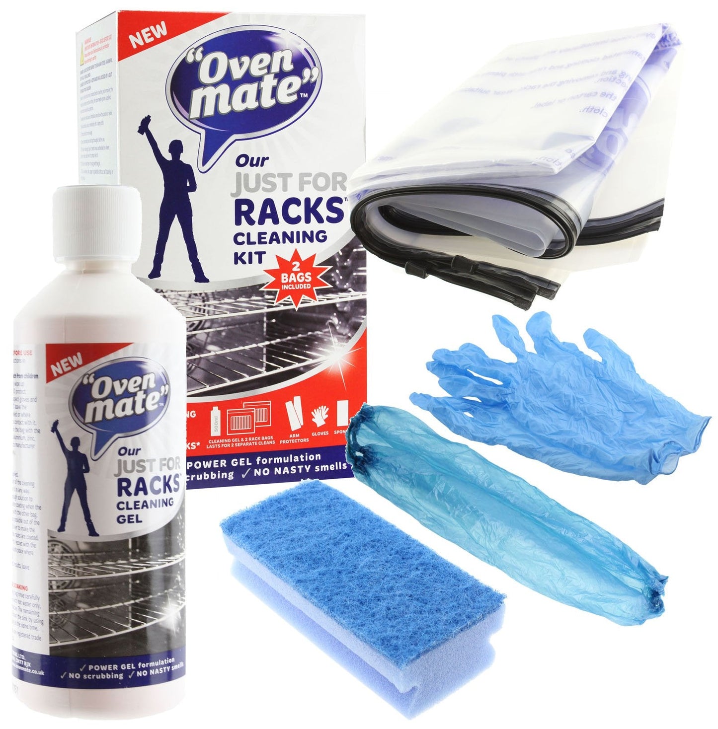 Oven Mate Just For Racks Shelf Cleaning Kit & Oven Cleaning Kit