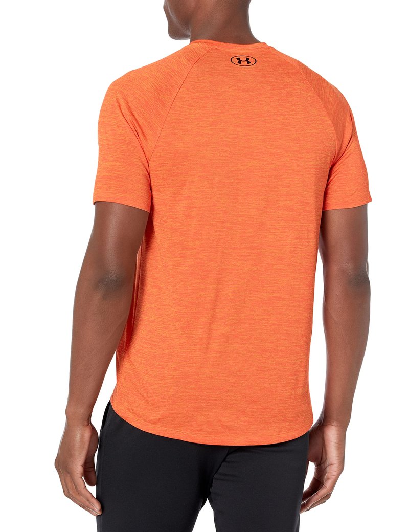 Under Armour Men's Tech 2.0 Short-Sleeve T-Shirt, (866) Orange Blast / / Black, Medium