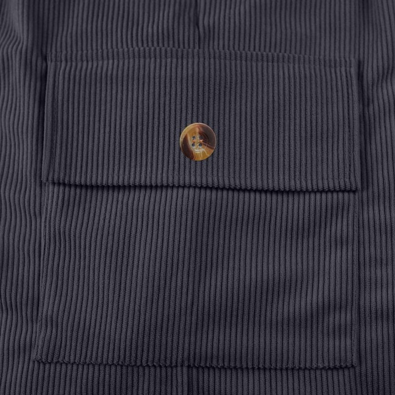 ZOCANIA Mens Corduroy Shorts Elastic Waistband Drawstring Casual Summer Short Pants Jogging Gym Short with Pockets Navy Blue
