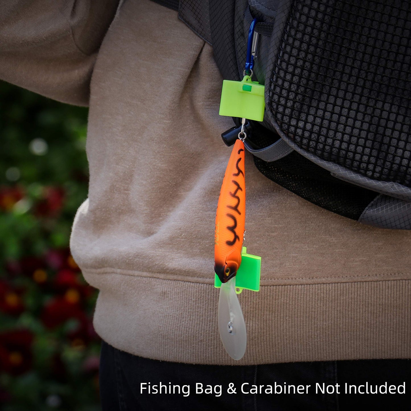 RUNCL Treble Hooks Covers Fishing Hooks Protector Treble Hook Safety Cap Hook Bonnets for Fishing Lures - Spring Design, Hollow Construction, Tangles Free, Fishing Hook Caps (Medium, 40pcs)