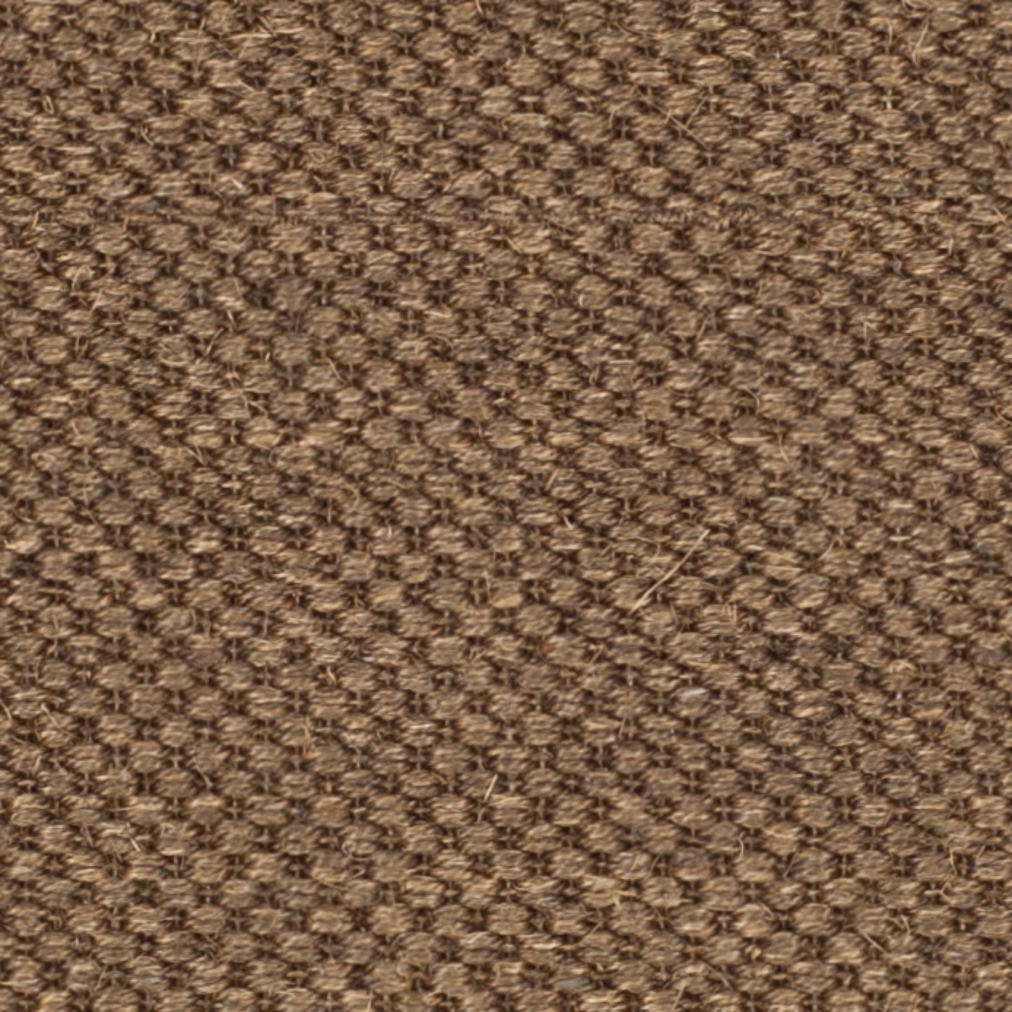 SAFAVIEH Area Rug 6' Square - Natural Fiber Collection - Brown, Sisal, Woven Design with Border (NF443D)