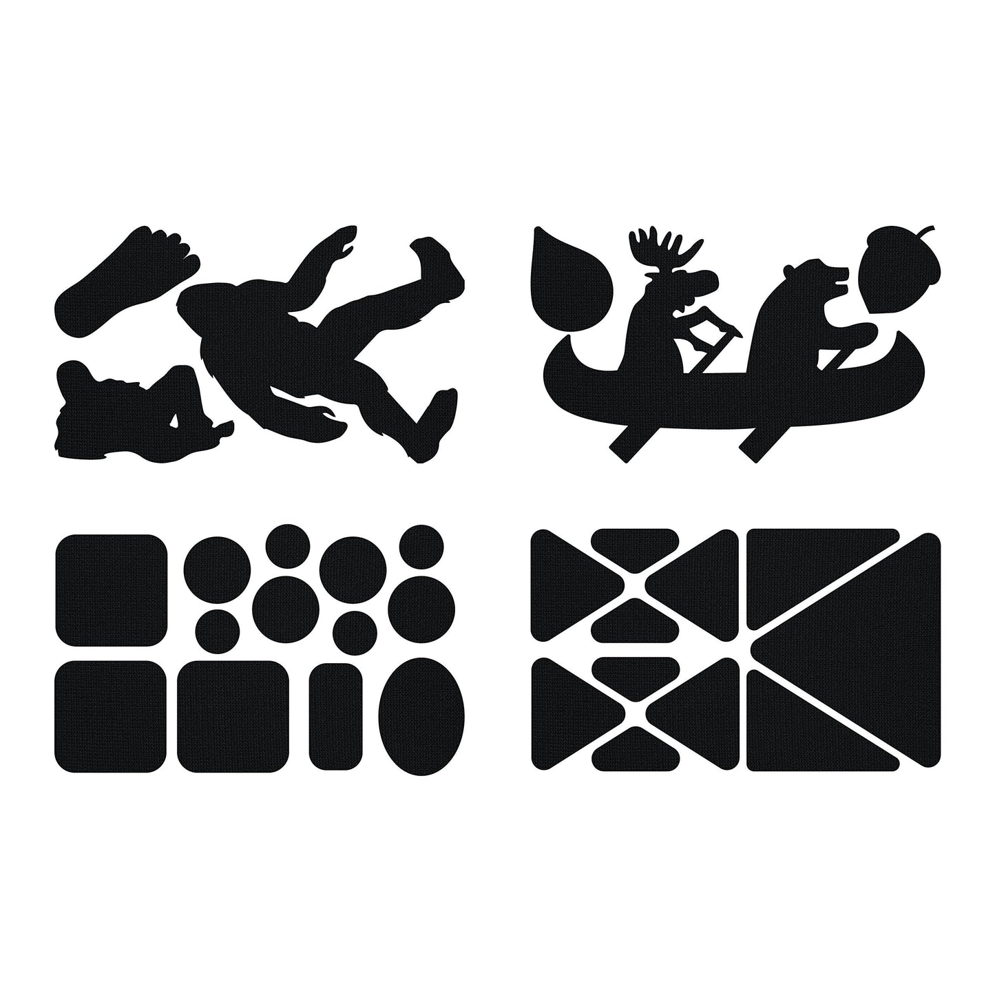 Gear Aid, Tenacious Tape Gear Patches, 20", Outdoor, Black (10895)