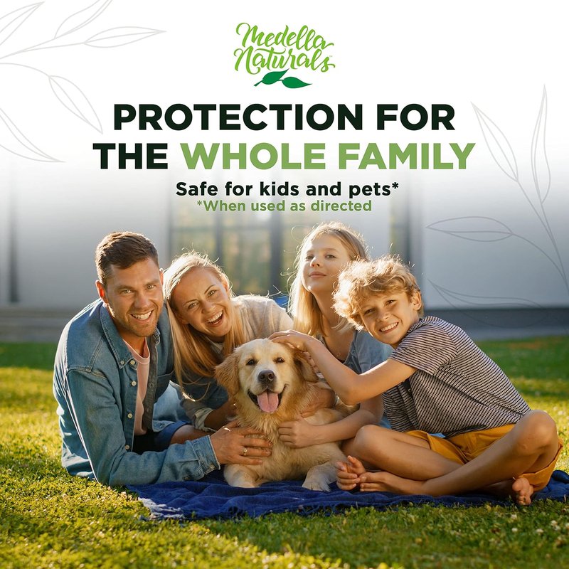 Deet-Free Insect & Mosquito Repellent | Natural Lemongrass Oil Spray - Safe for Kids & Pets, 4 oz (Pack of 2)