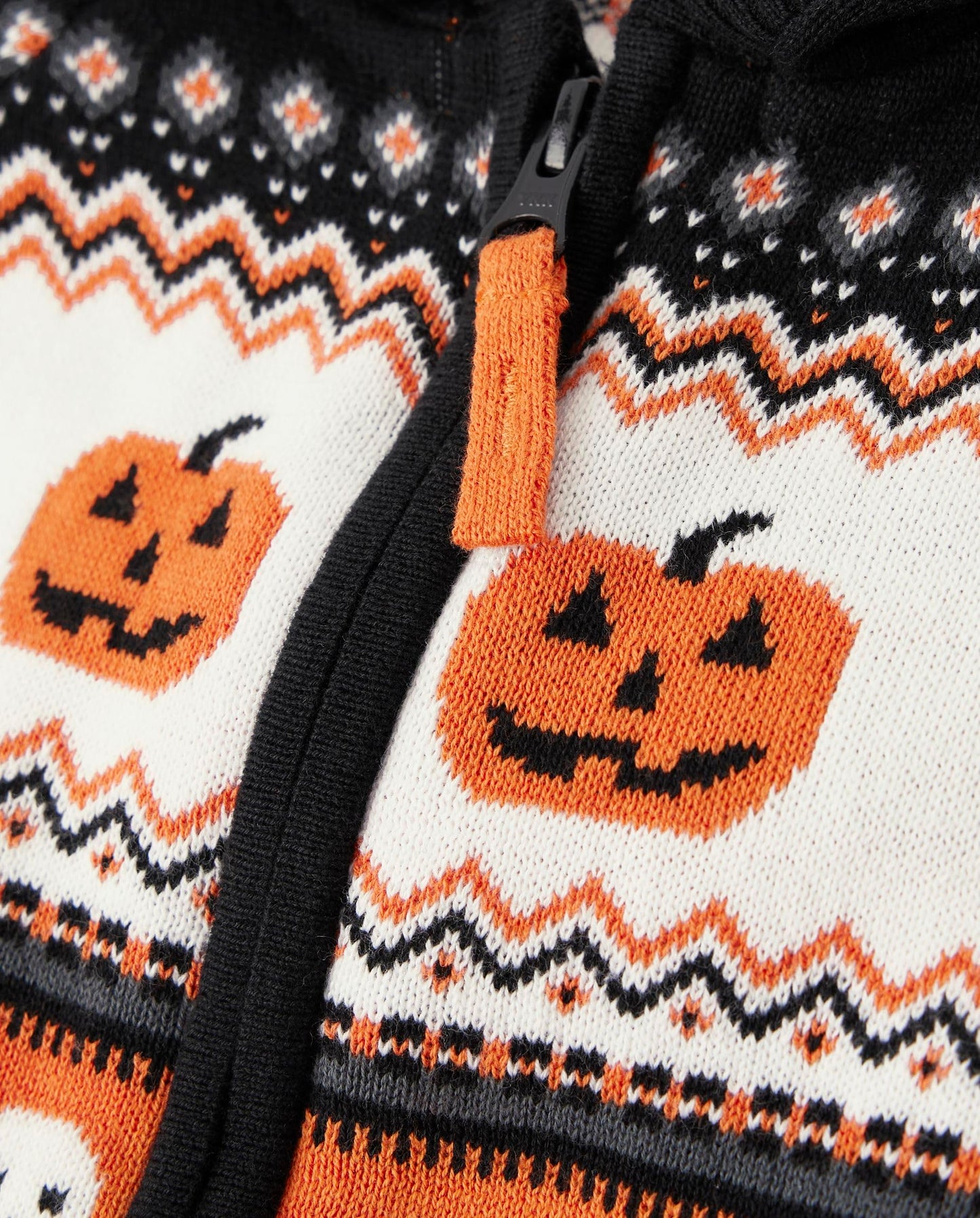 Gymboree,and Toddler Long Sleeve Zip Up Hoodie,Pumpkin Black,7