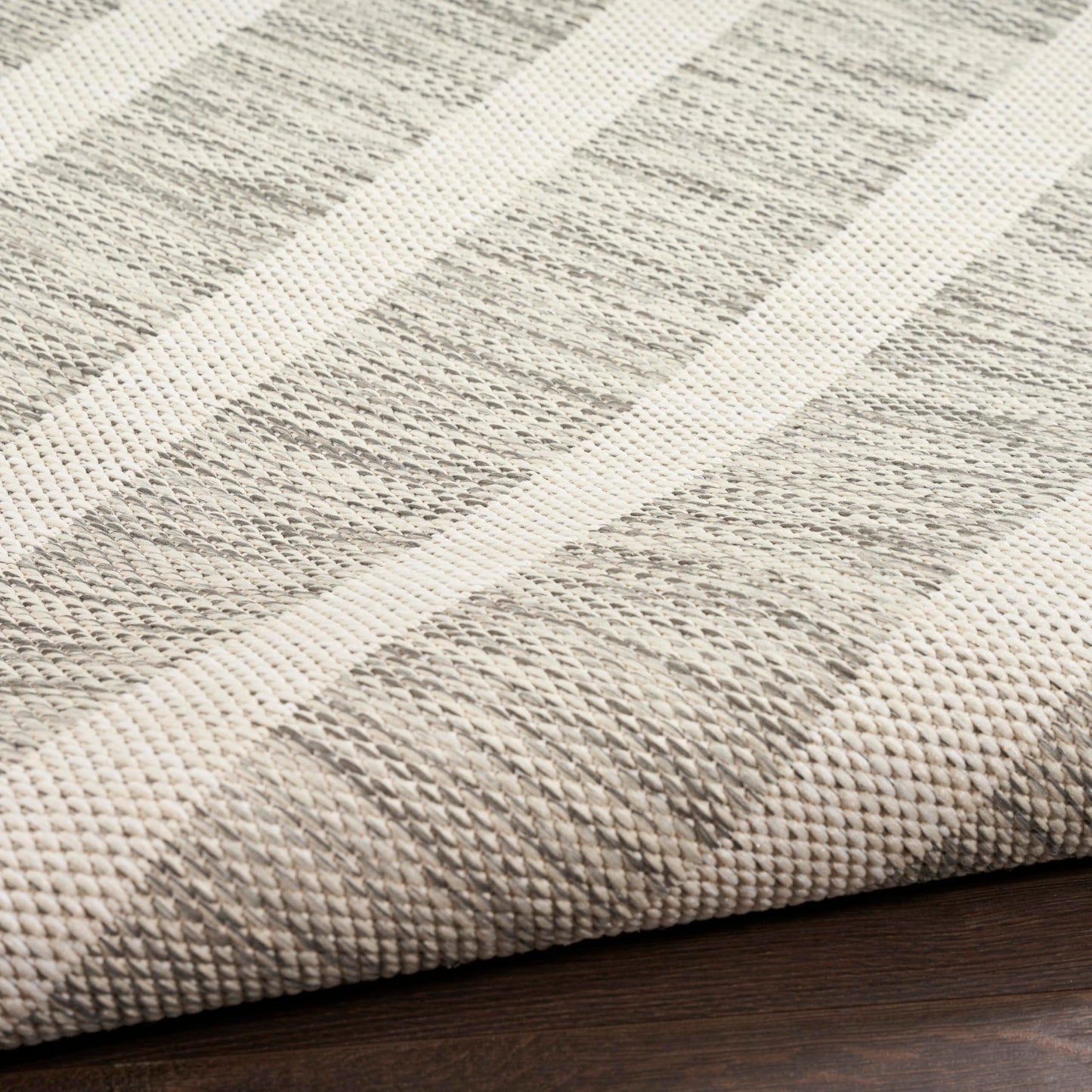 Nourison Home Positano Grey Ivory 7' x 10' Area Rug - Easy Clean, Non Shedding, Bed Room, Living Room, Dining Room, Kitchen (7' x 10')