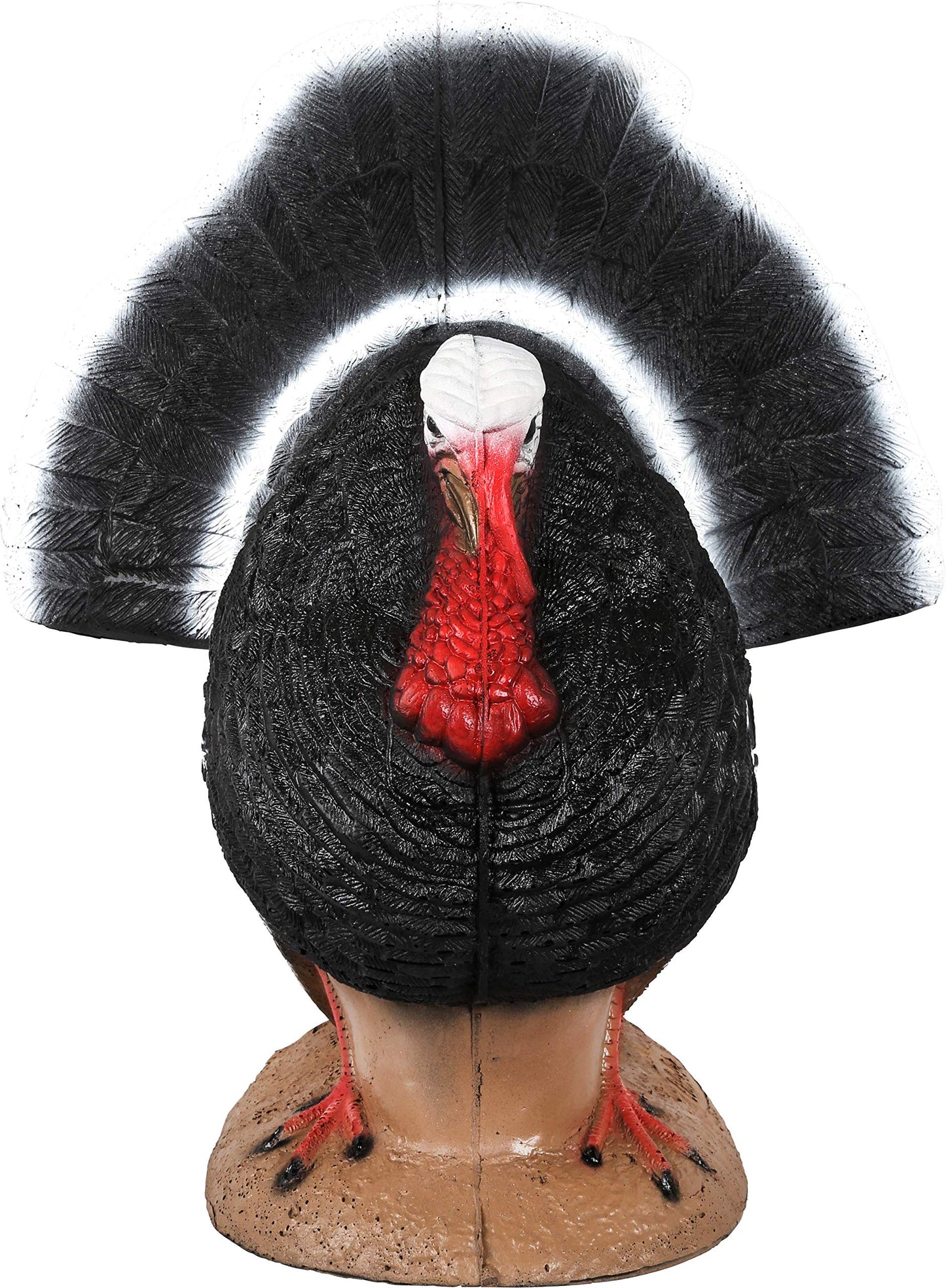 Delta McKenzie Strutter Turkey Archery Target - Lifelike 3D Self-Healing Foam Design, Durable Bow & Crossbow Practice Target for Field Points & Broadheads, Realistic Strutting Turkey for Bowhunting
