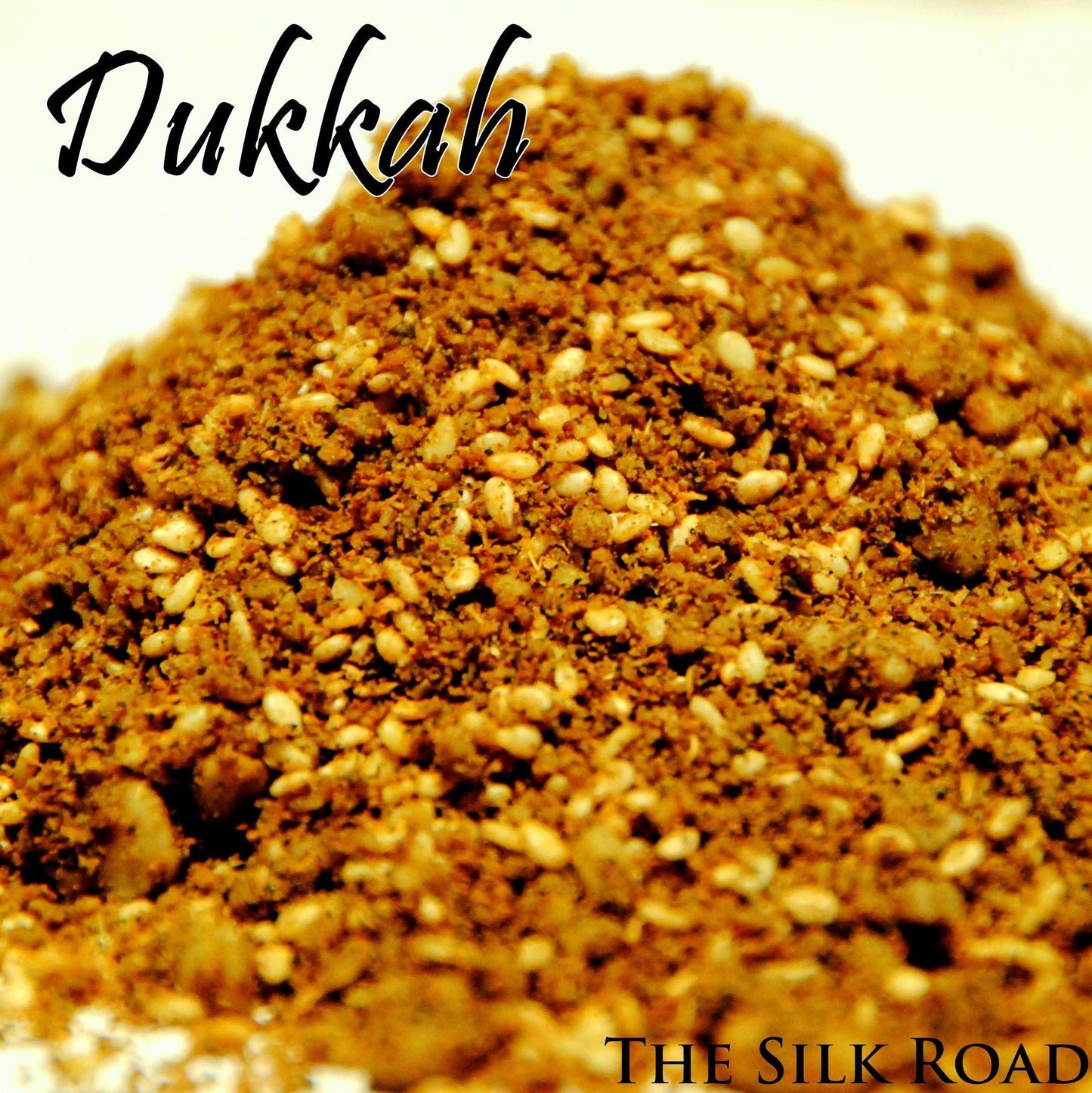Egyptian Dukkah Spice Blend from The Silk Road Restaurant & Market (2oz), No Salt | All Natural Dukkah Seasoning | Vegan | Gluten Free Ingredients | NON-GMO | No Preservatives