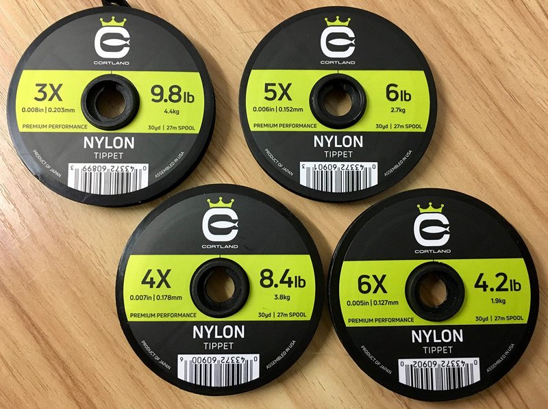Cortland Copolymer Nylon Tippet (6X - 4.2lb / 50yd)